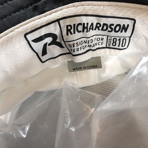 White Bucket Hat Sports Richardson 810 - Picture 7 of 9
